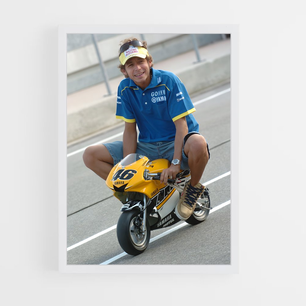 Poster Moto Street Legend – affiche Yamaha (vue 3)